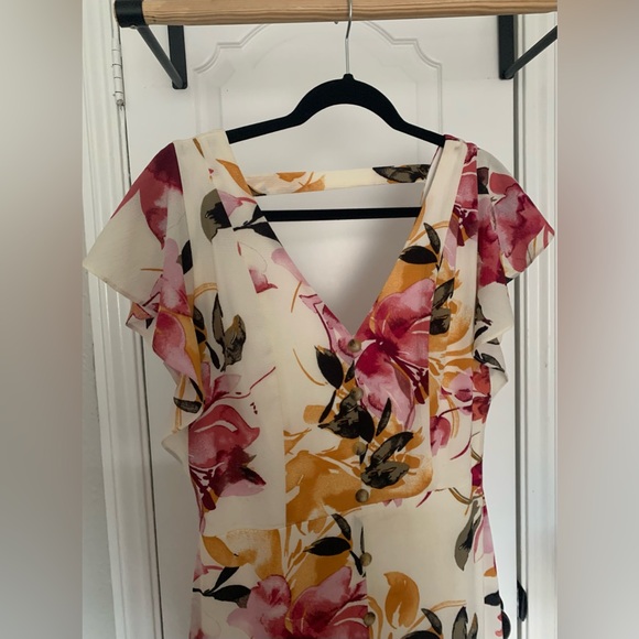 A.Byer White Floral Maxi Dress - Picture 3 of 8